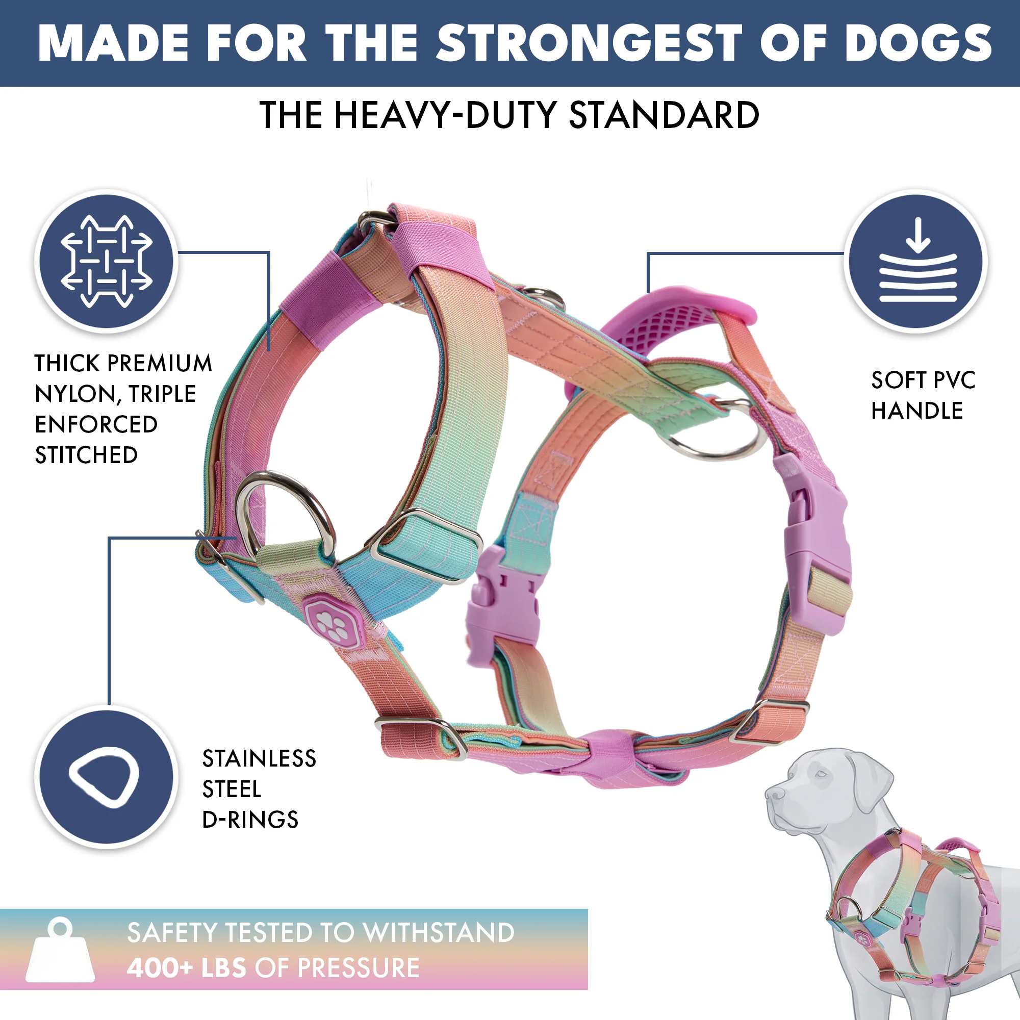 Comfort Control No-Pull Dog Harnesses - Image 10