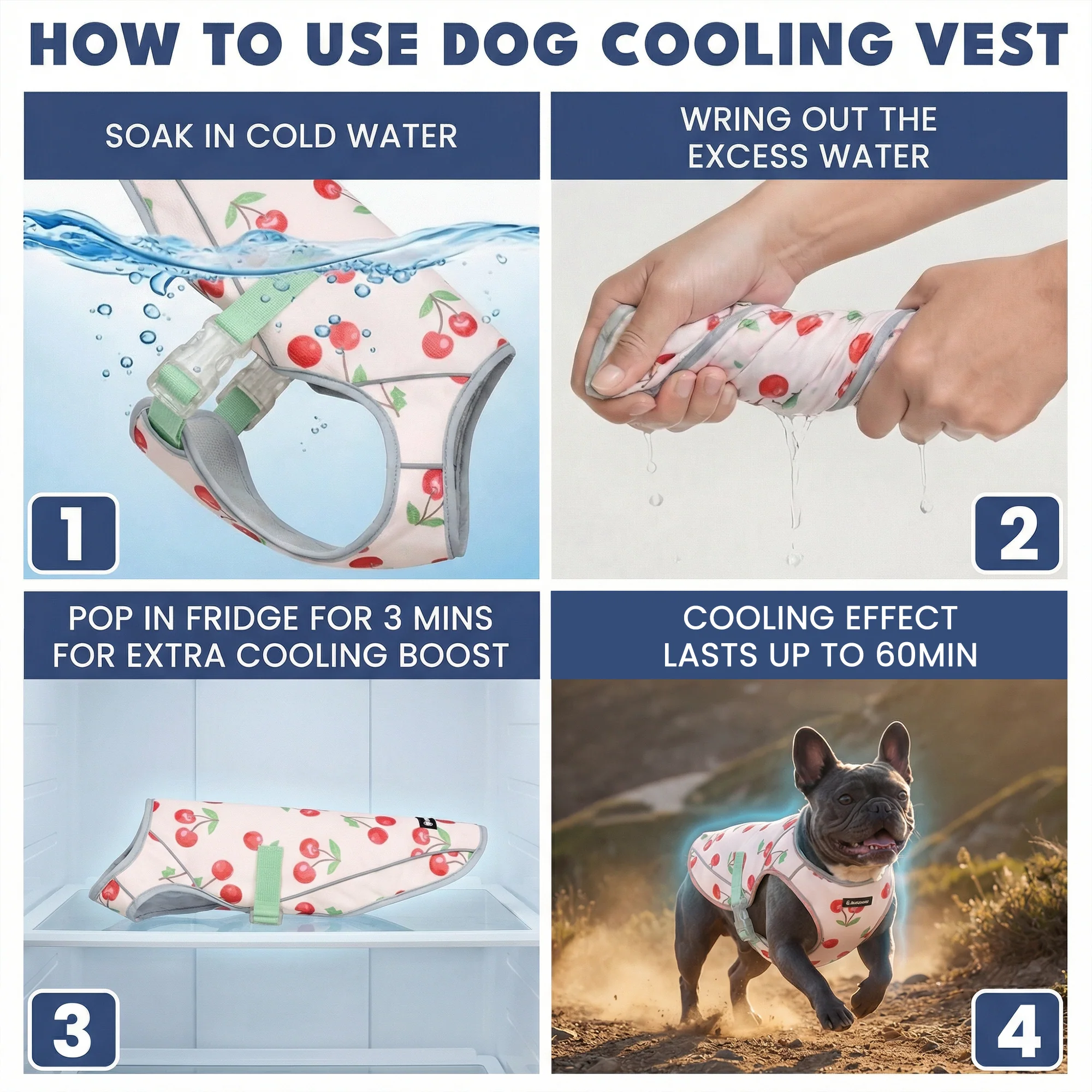 Chilltech™ Dog Cooling Vest 2 Pack - Image 42
