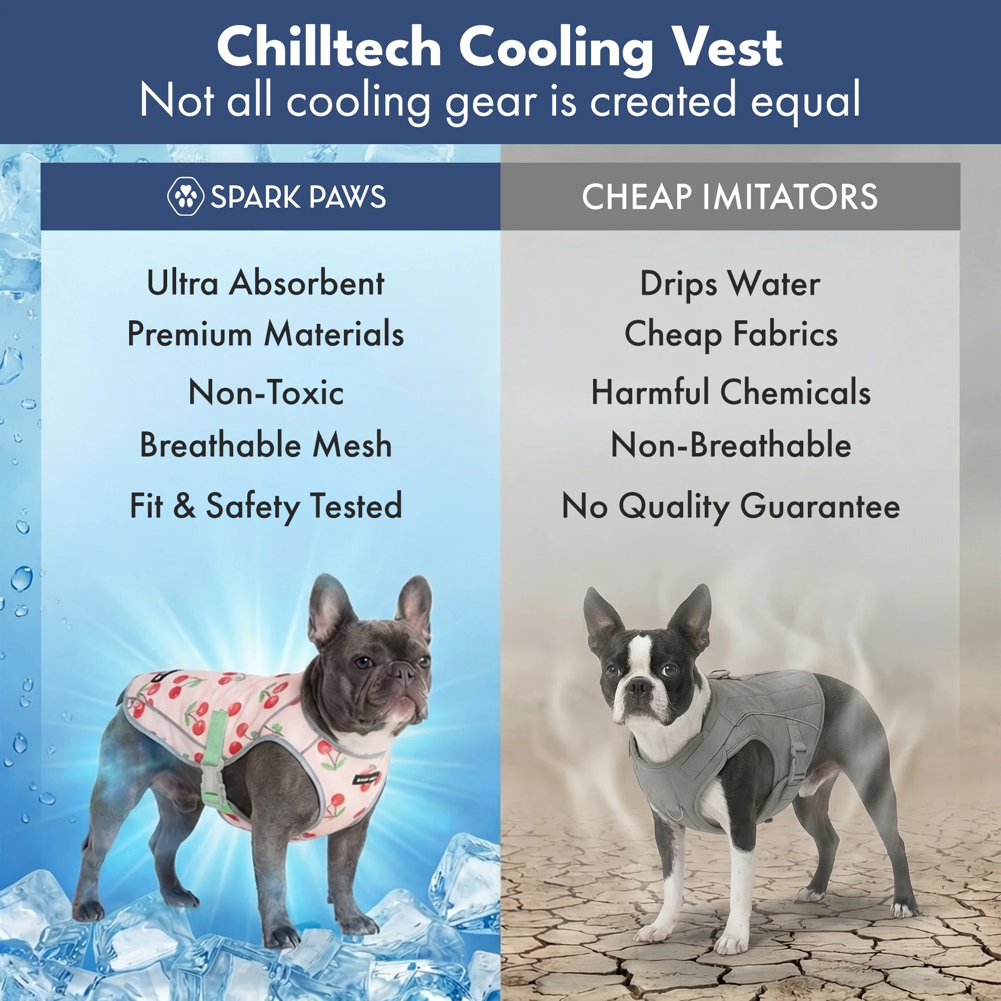 Chilltech™ Dog Cooling Vest 2 Pack - Image 44
