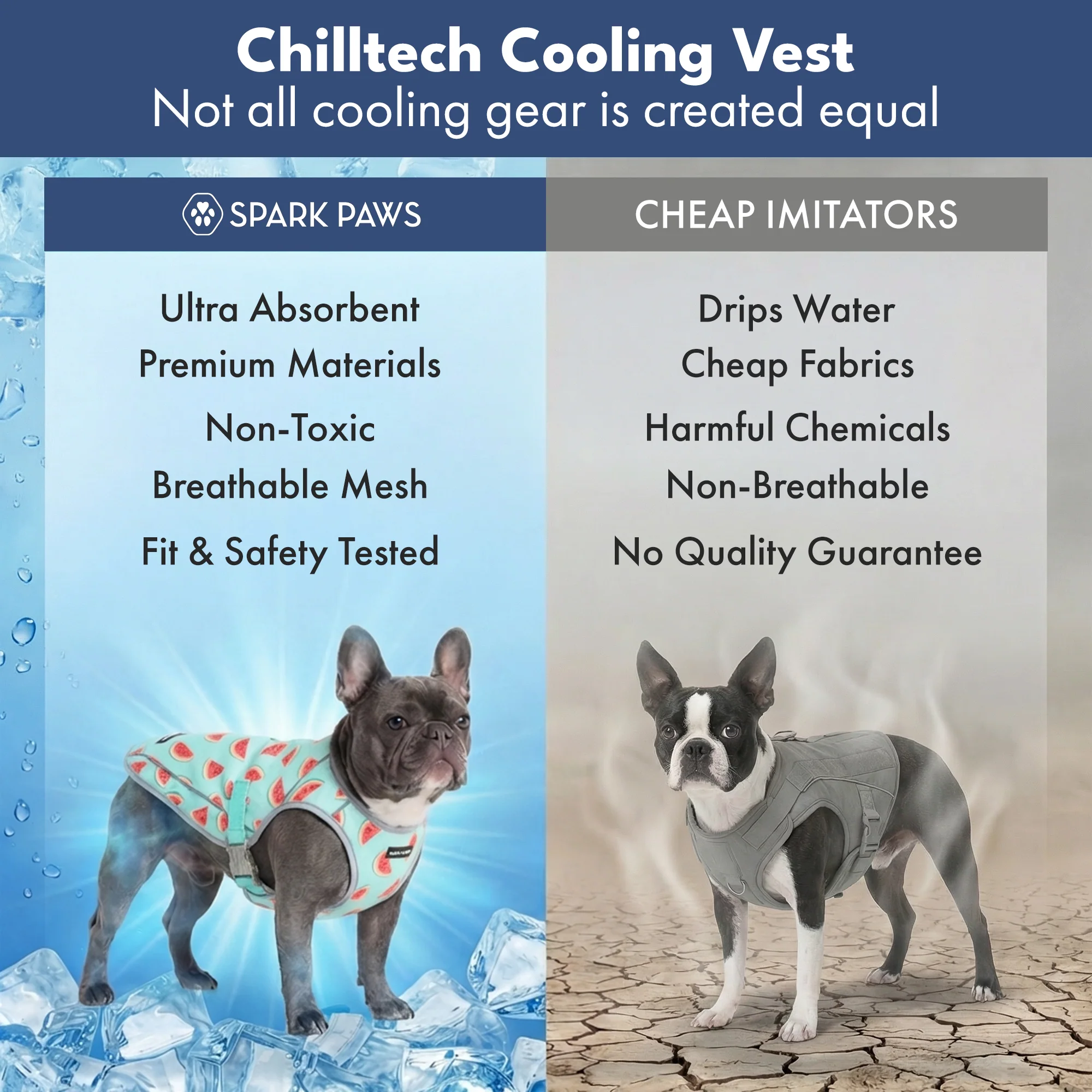 Chilltech™ Dog Cooling Vest 2 Pack - Image 29