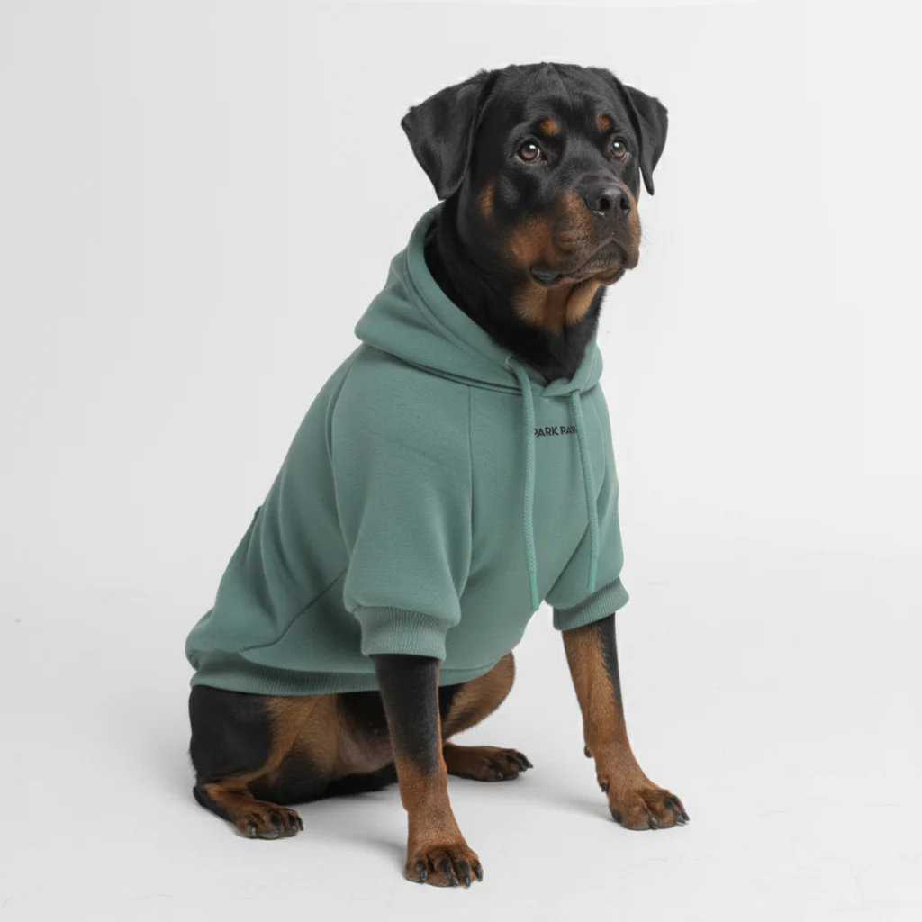Essential Dog Hoodie - Teal - Image 7