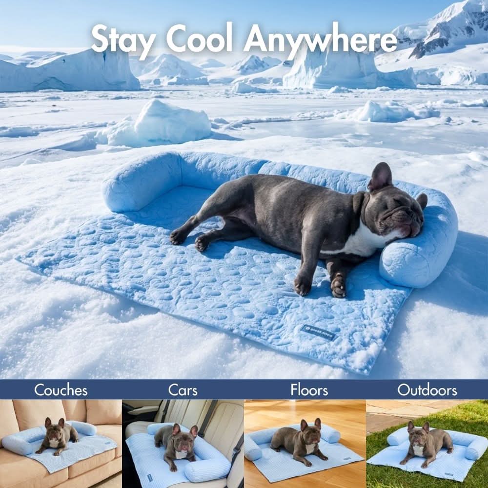 Frostcore™ Cooling Couch Cover Dog Bed - Image 30