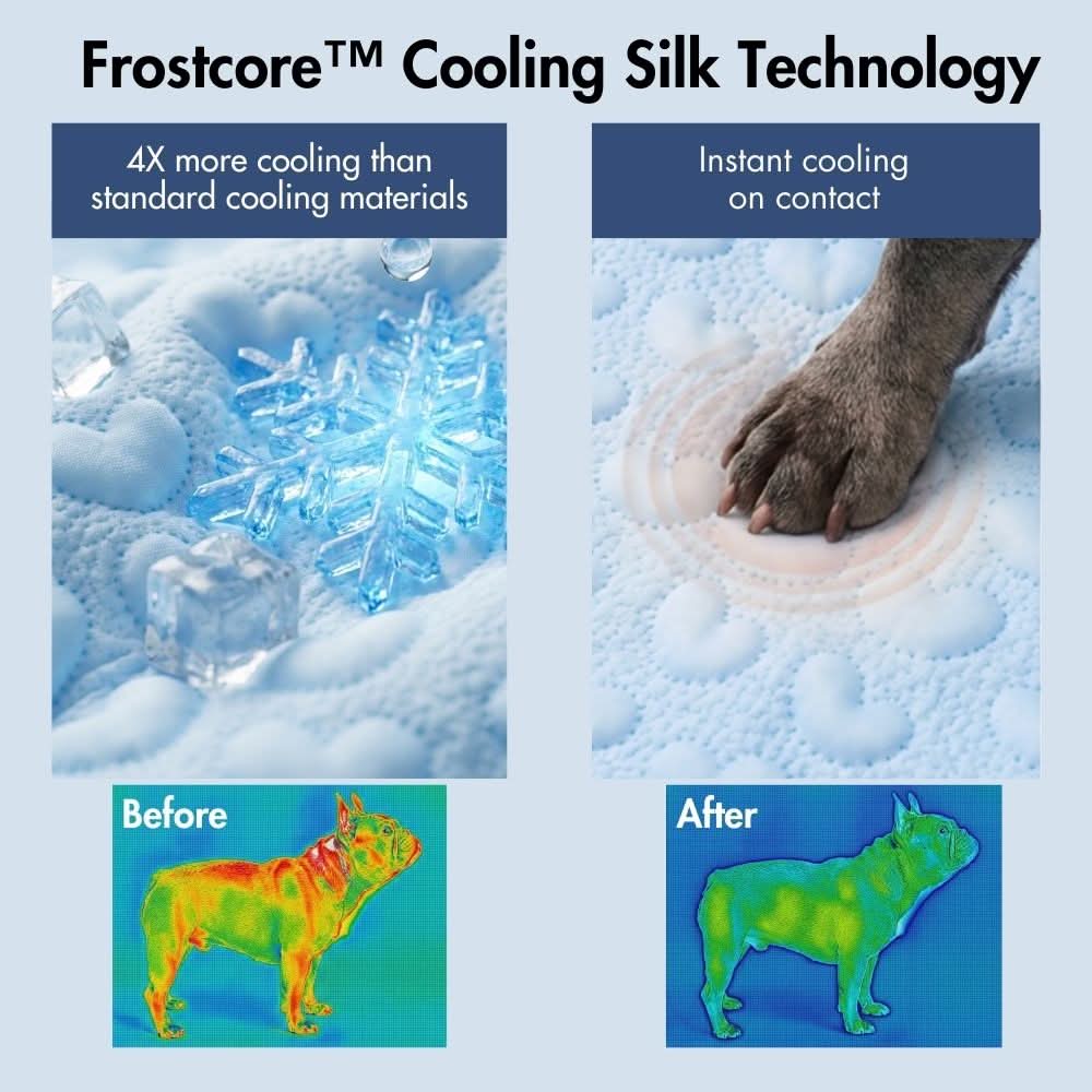 Frostcore™ Cooling Couch Cover Dog Bed - Image 27