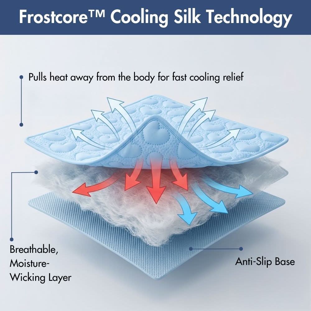 Frostcore™ Cooling Couch Cover Dog Bed - Image 28