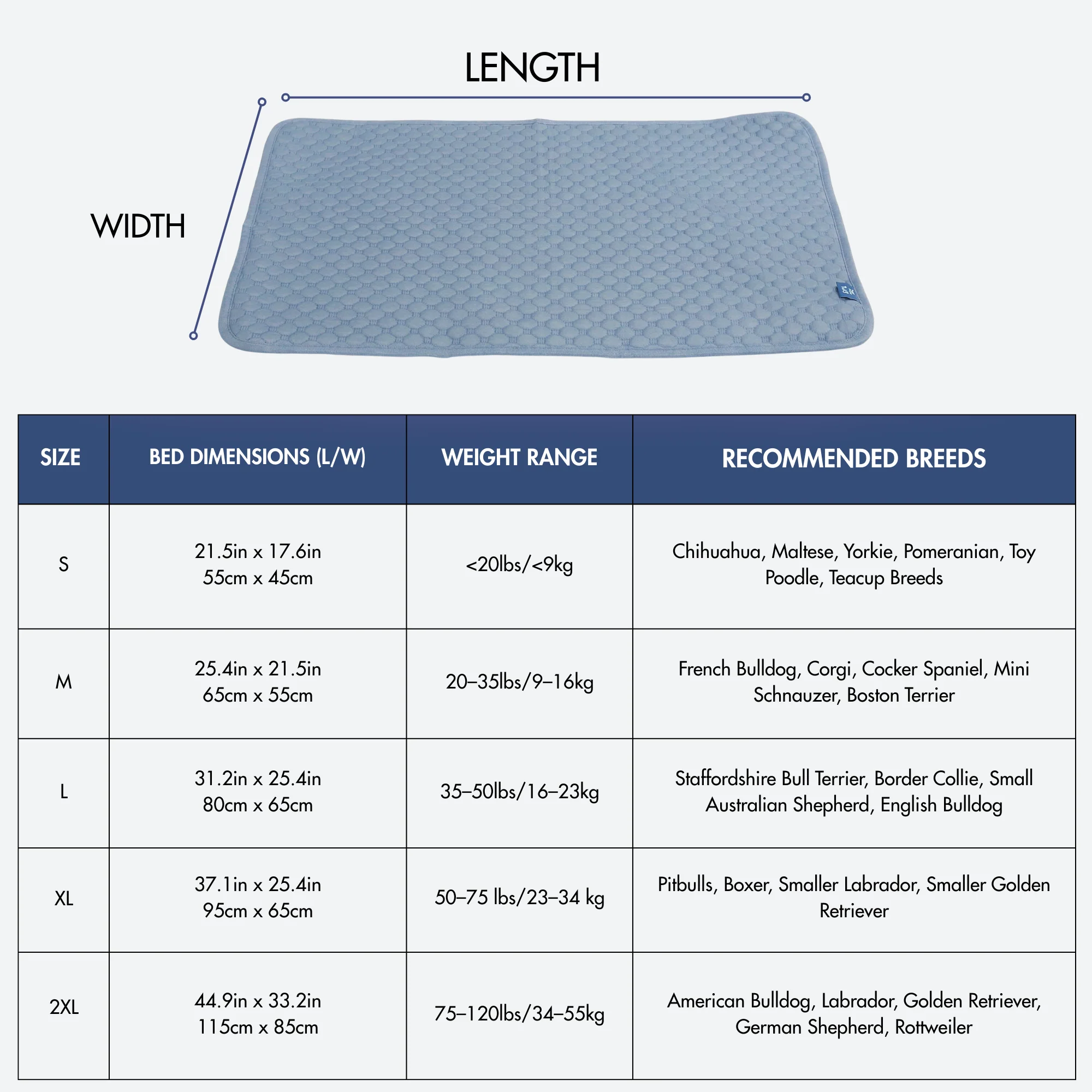 Frostcore™ Cooling Mat - Ash Blue - Image 9