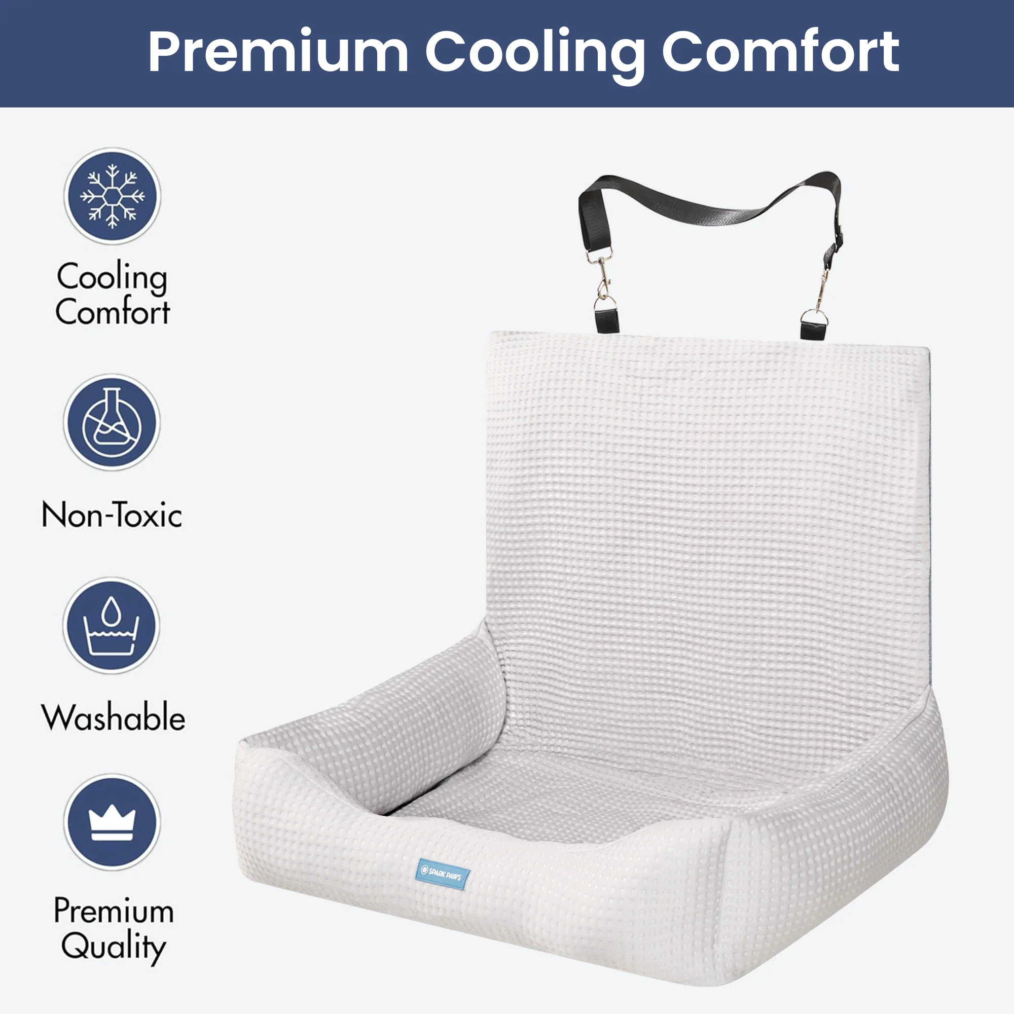 Frostcore™ Dog Cooling Car Seat Beds - Image 12