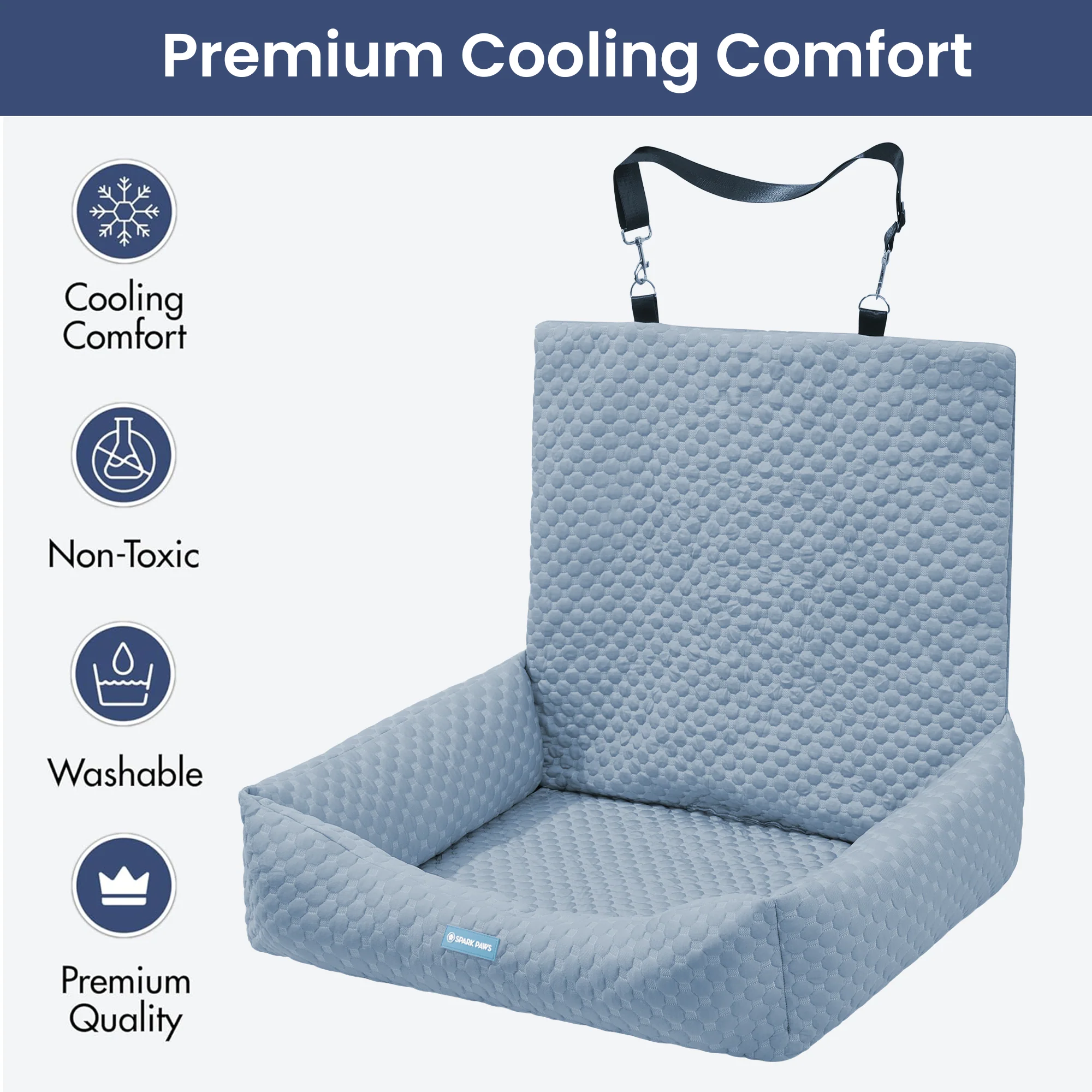 Frostcore™ Dog Cooling Car Seat Beds - Image 6