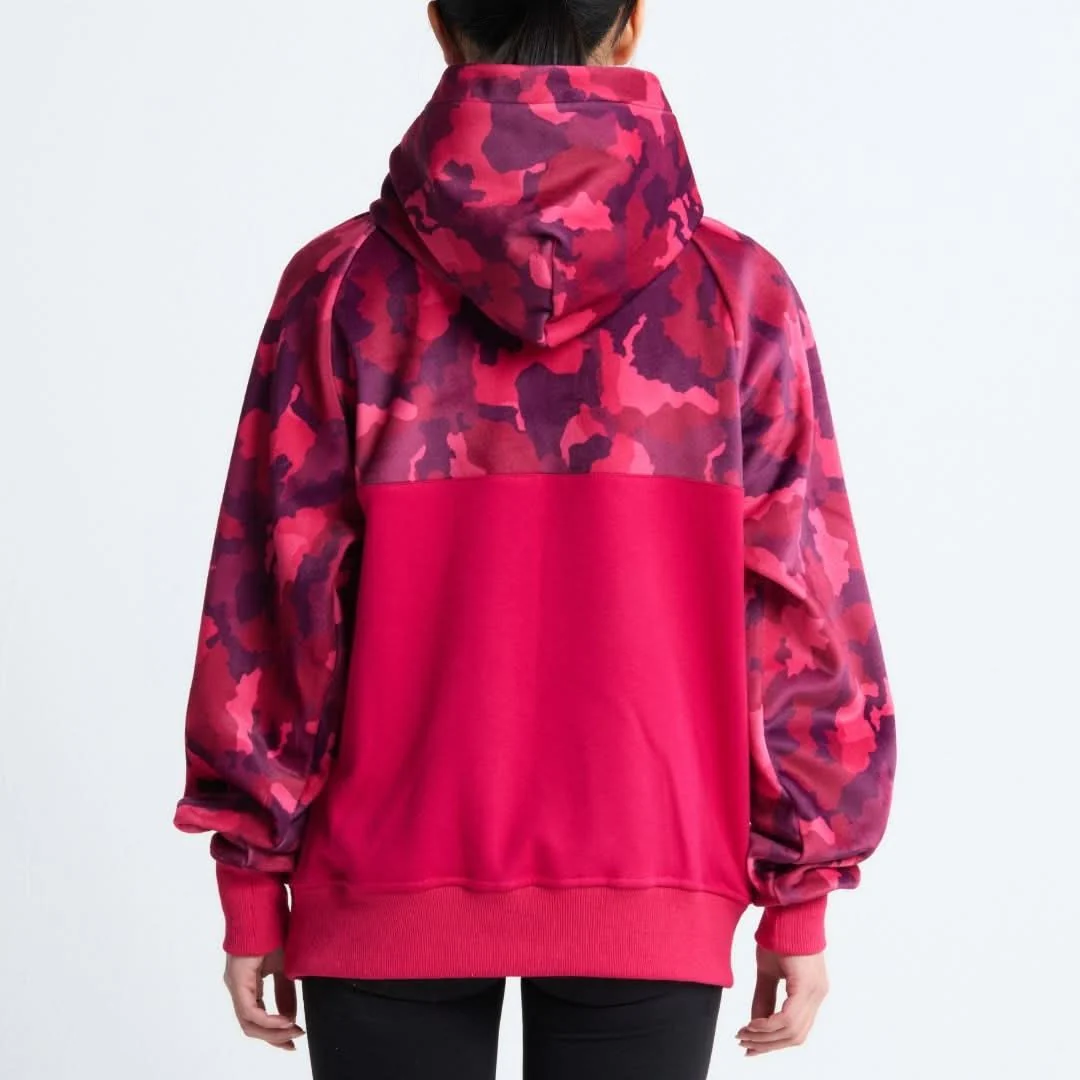 Fuchsia Camo Human Hoodie - Image 4