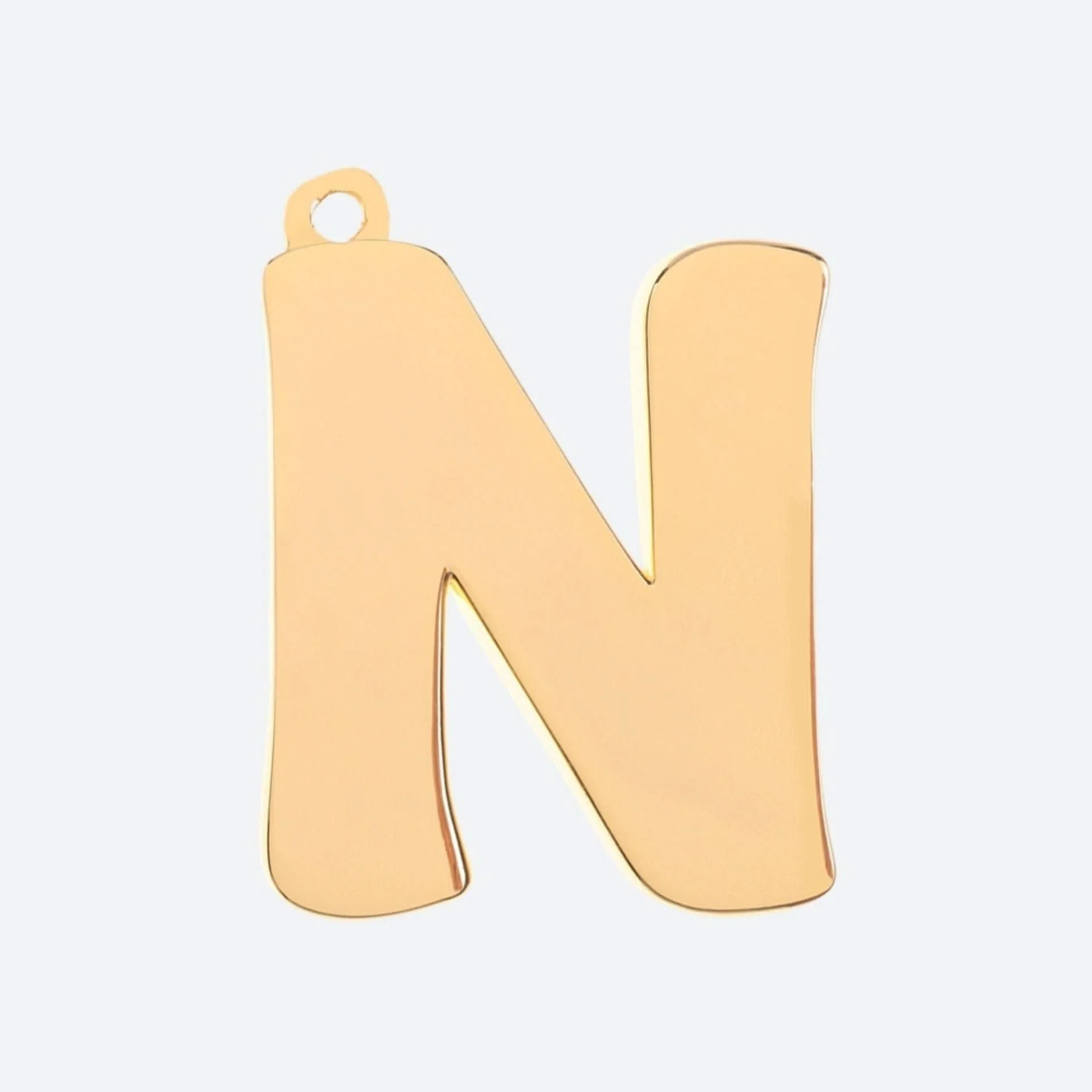 Initial Letter Jewelry Tag - N - Image 5