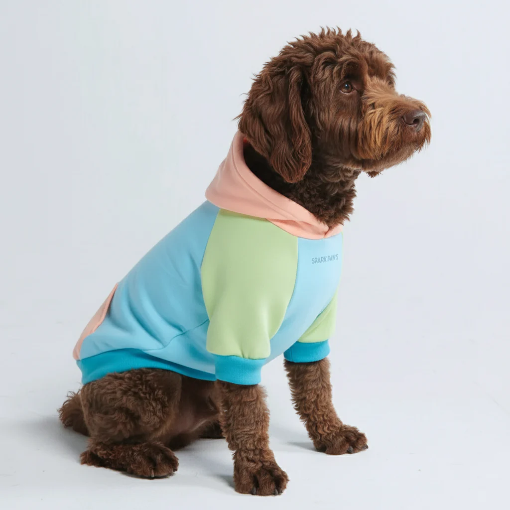 Color Block Dog Hoodies - Image 80