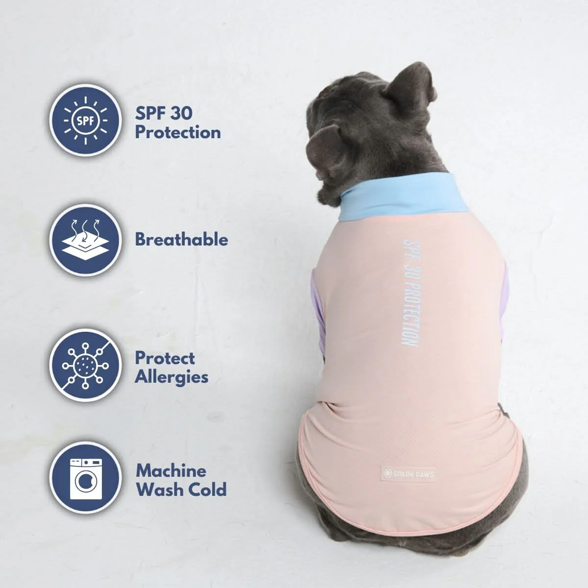 Sunblock Dog T-Shirt - Color Block - Image 55