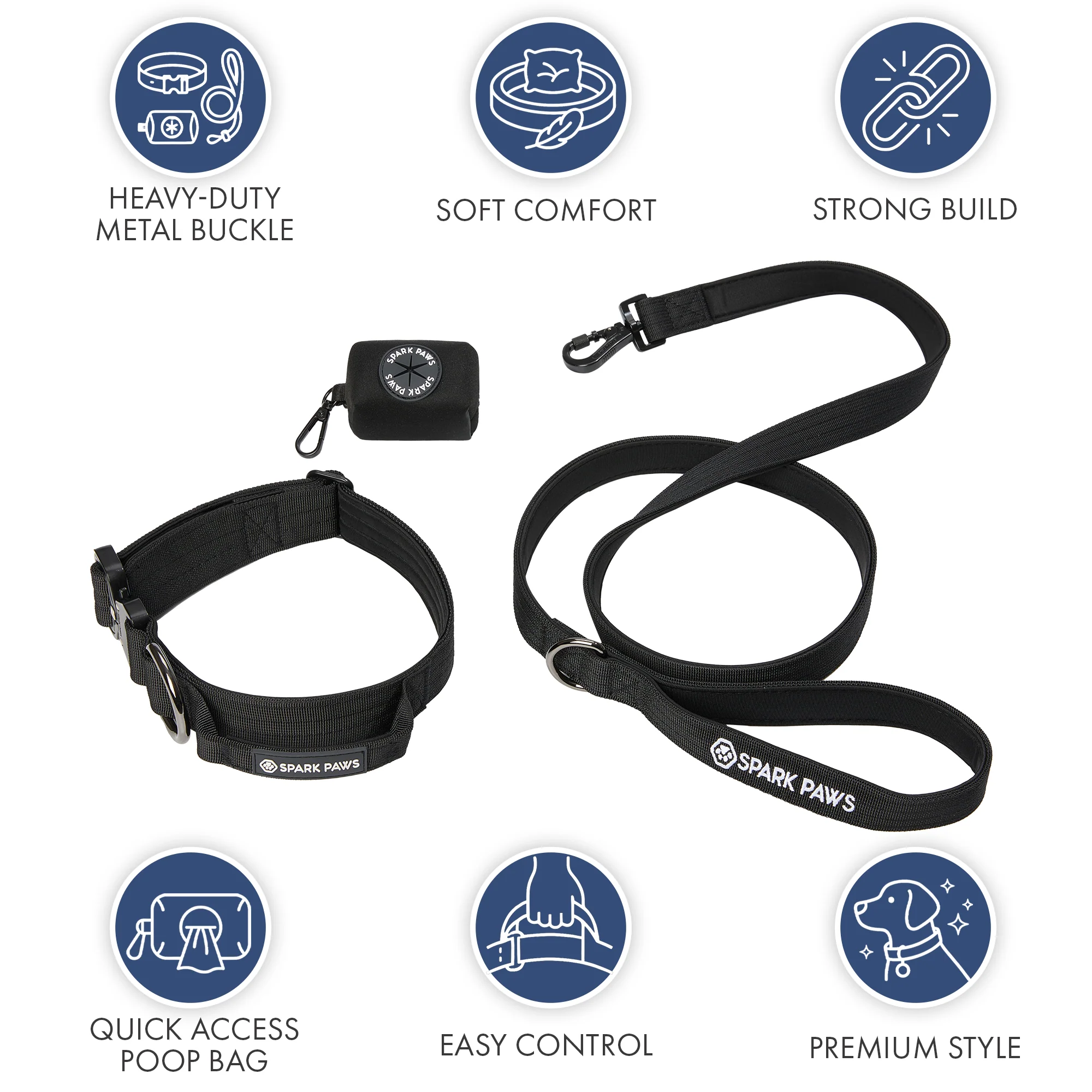 Comfort Control Collar Set - Black - Image 3