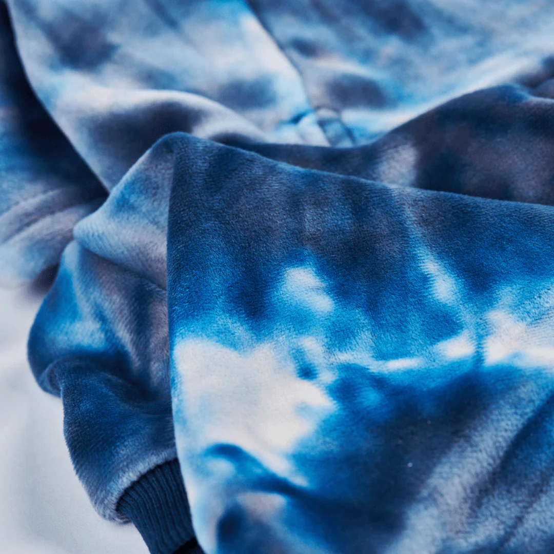 Velvet Human Hoodie - Sapphire Blue - Image 6