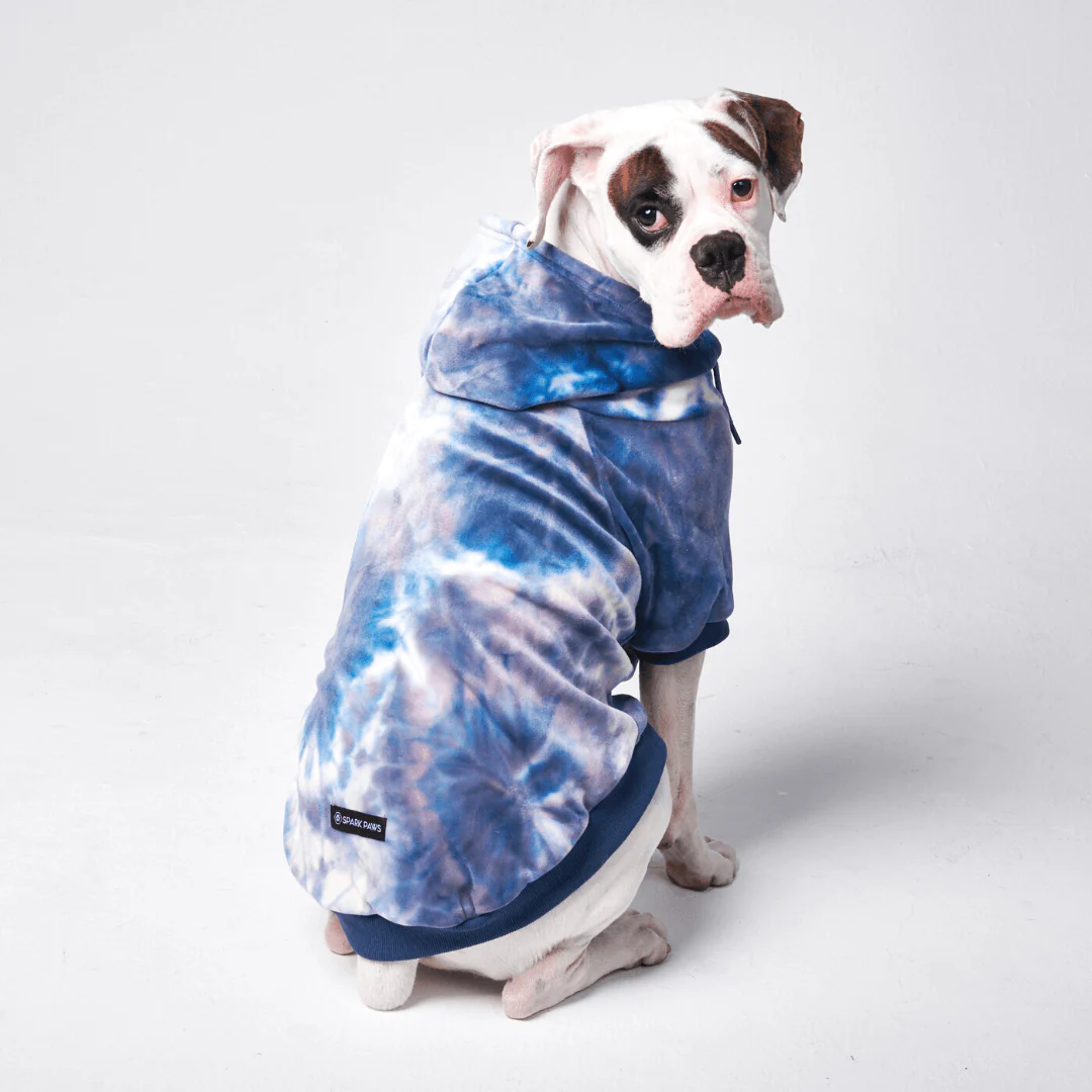 Velvet Human Hoodie - Sapphire Blue - Image 7