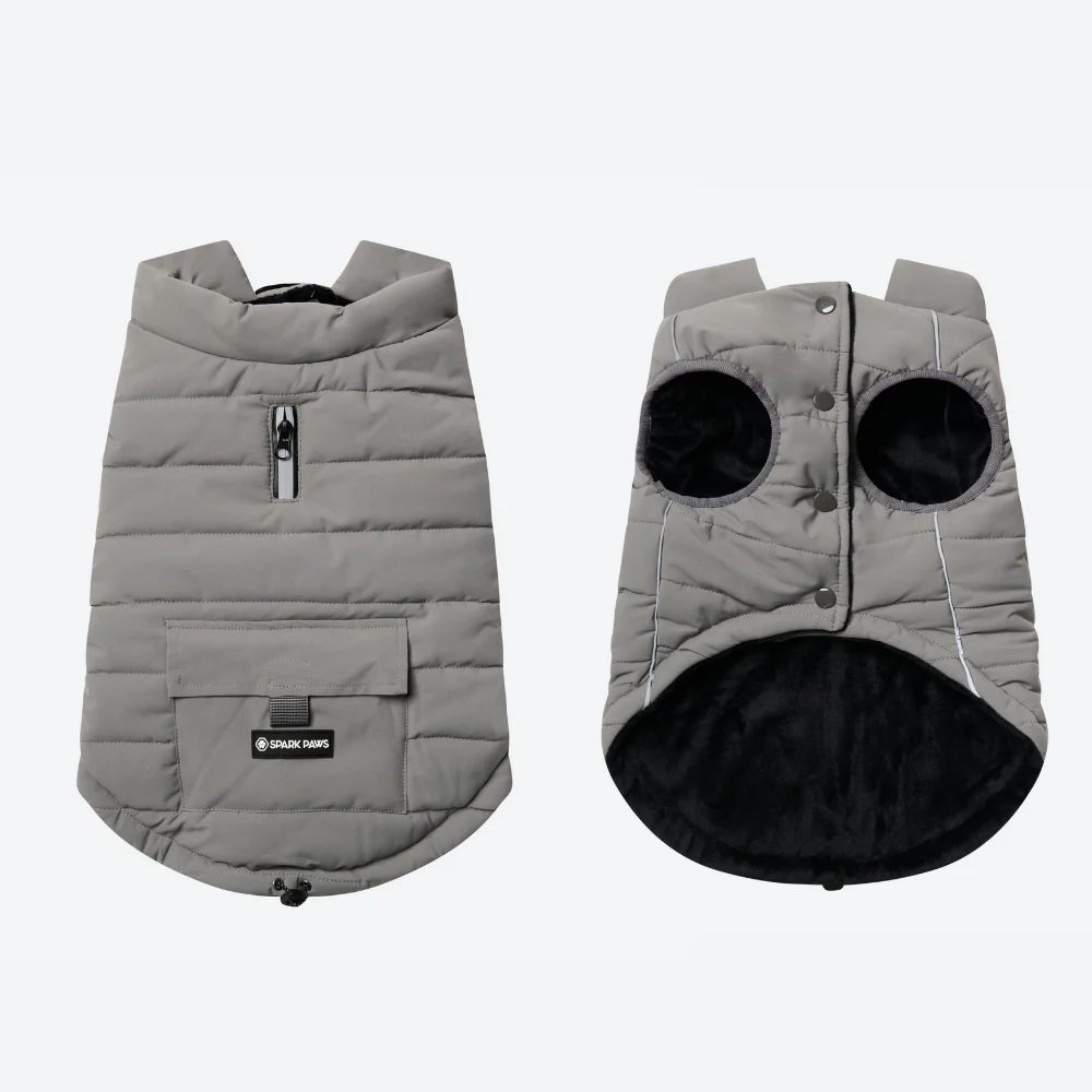 WarmShield Water-Resistant Jacket - Grey - Image 6