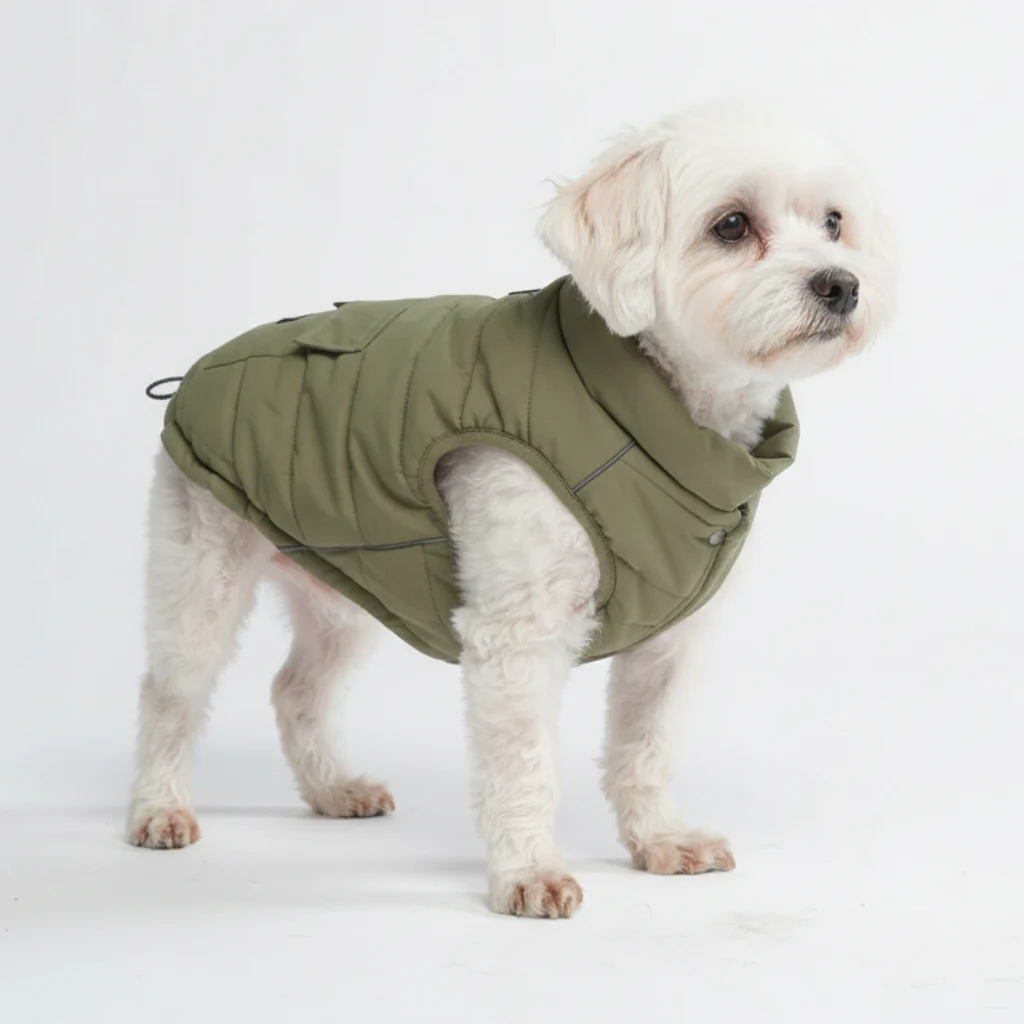 WarmShield Water-Resistant Jacket - Olive - Image 4